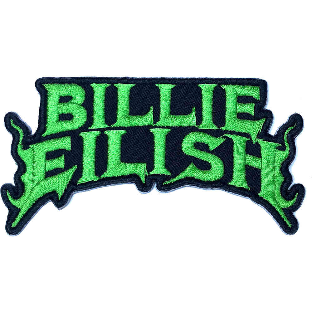 Billie Eilish - Flame Patch - Groen